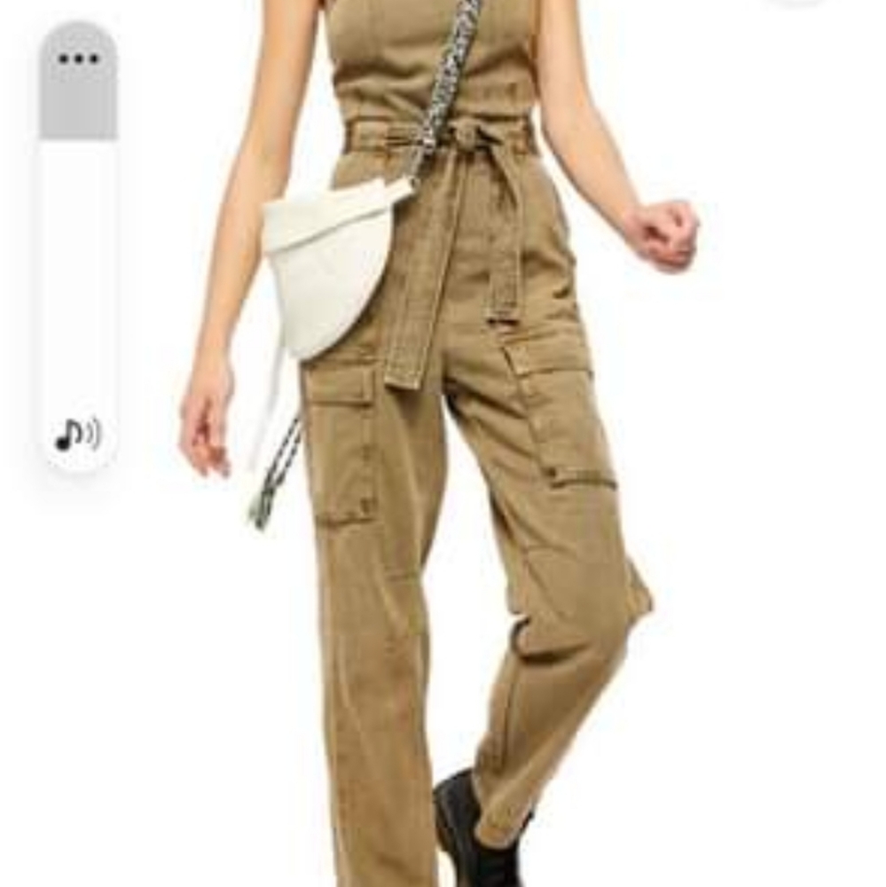 Free people army sage medium jumper